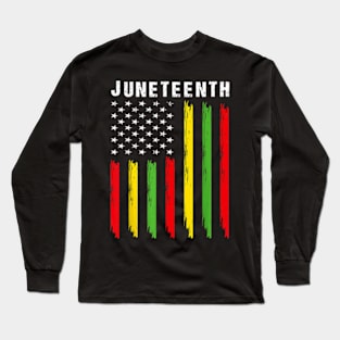 Juneteenth Tshirt Women Juneteenth Shirts African American Long Sleeve T-Shirt